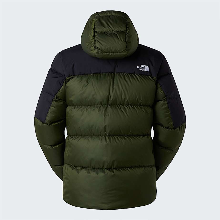 Mens Diablo Down 20 Hooded Jacket TNF Woodland Green Black HeatherTNF Black ALT21