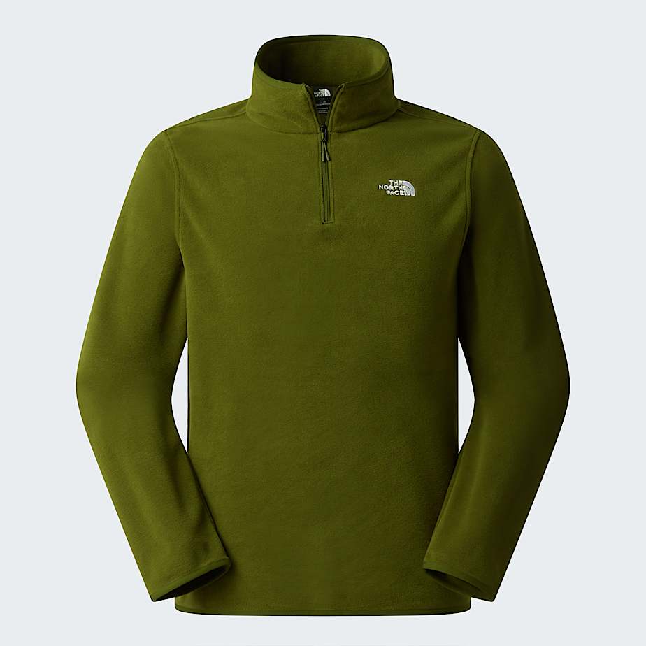 Pile Glacier con cerniera a 14 da uomo TNF Woodland Green ALT20