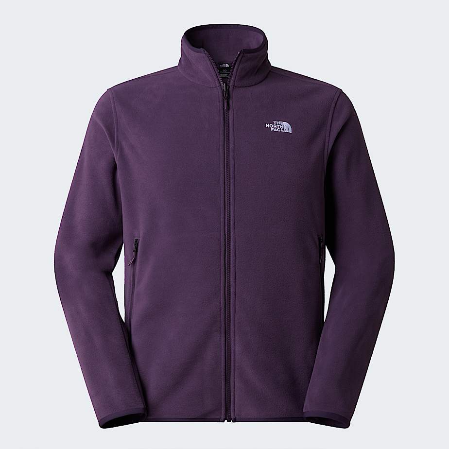 Glacier Fleece mit durchgehendem RV fr Herren TNF Endless Dusk ALT20