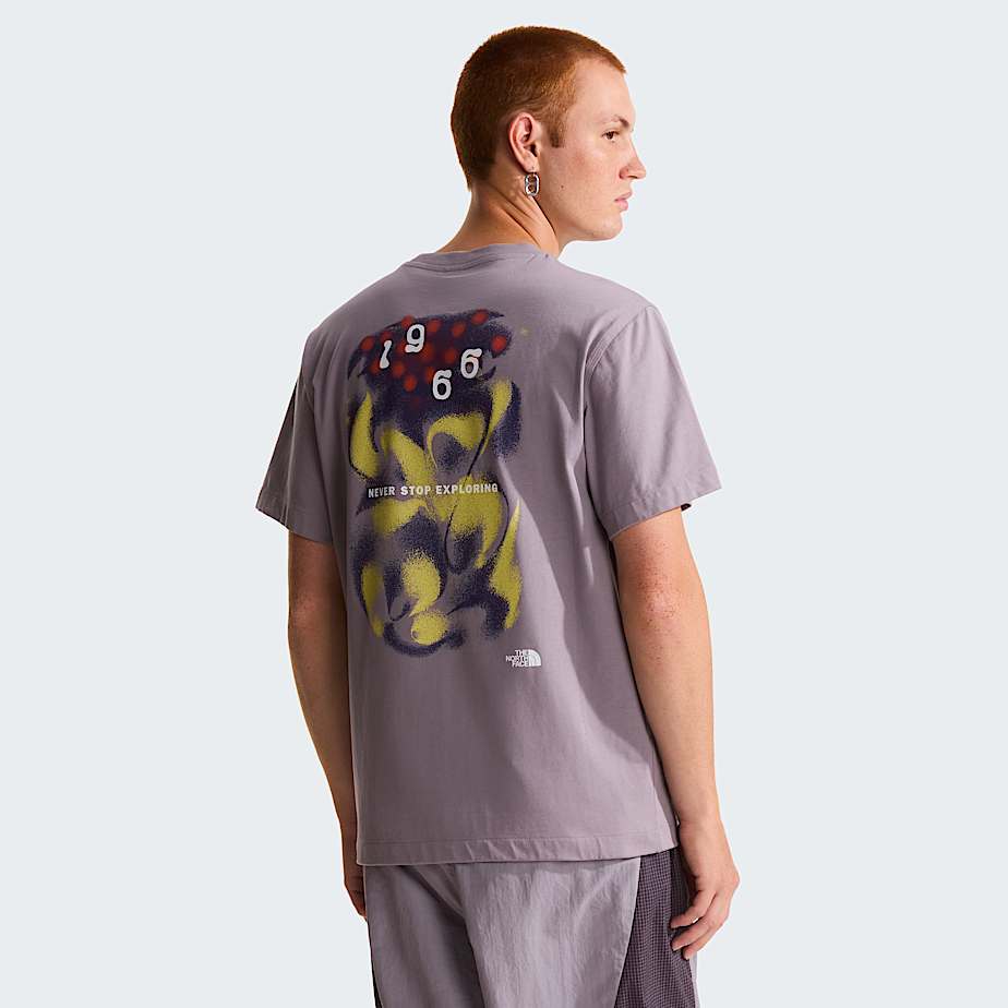 Mens 1966 Motion Relaxed Graphic TShirt TNF HERO