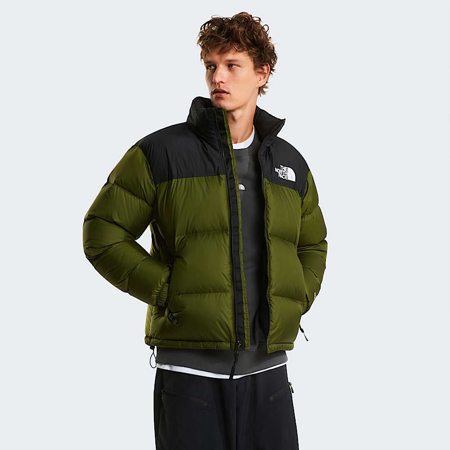 1996 Retro Nuptsejas voor heren TNF Woodland GreenTNF Black ALT4