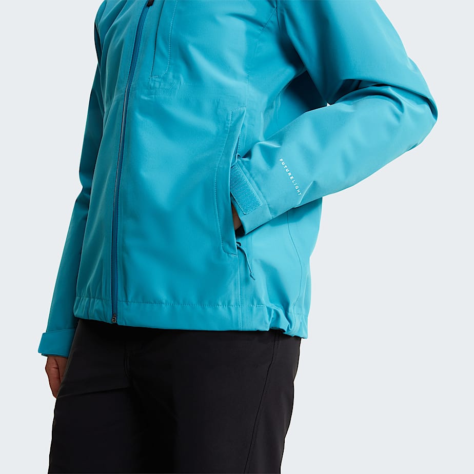 Womens Dryzzle FutureLight II Jacket TNF River Ice ALT7