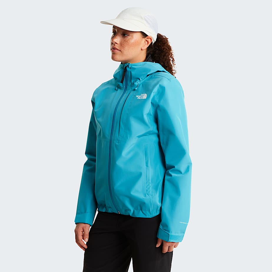 Womens Dryzzle FutureLight II Jacket TNF River Ice HERO