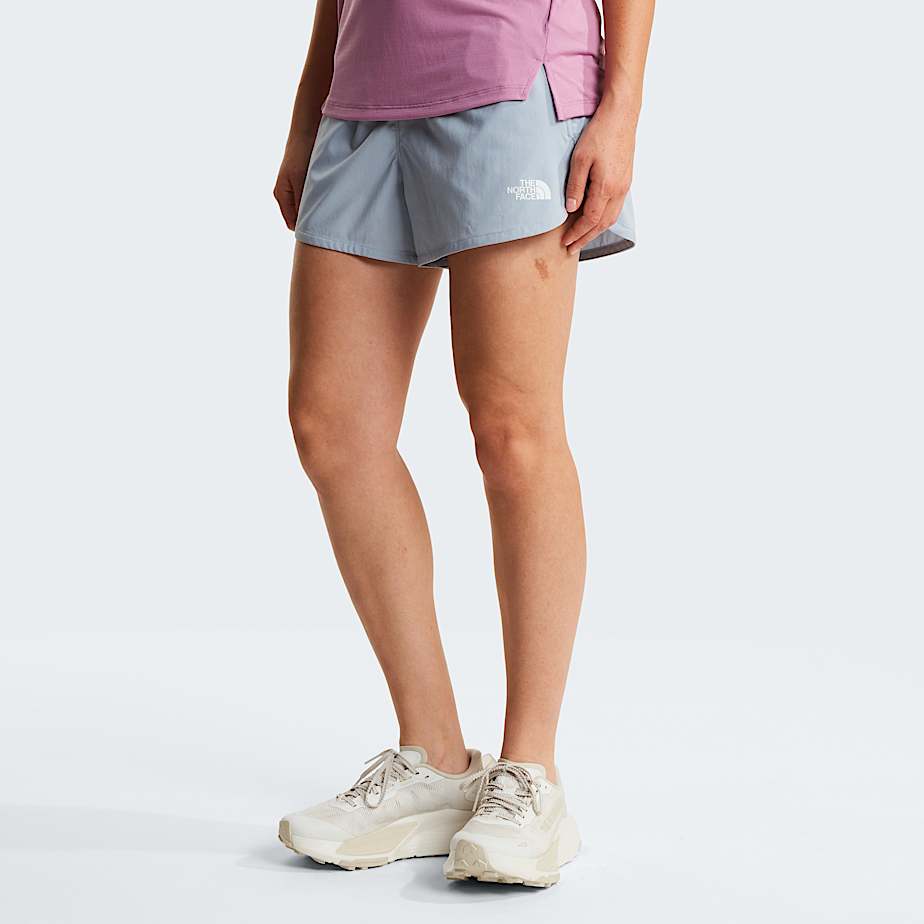Womens Flex 3 Woven Shorts TNF Frost Grey HERO