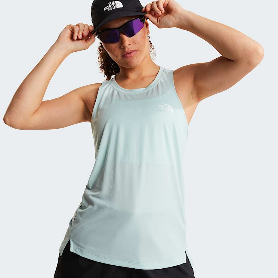 Womens Flex Tank Top TNF Opal Frost ALT7