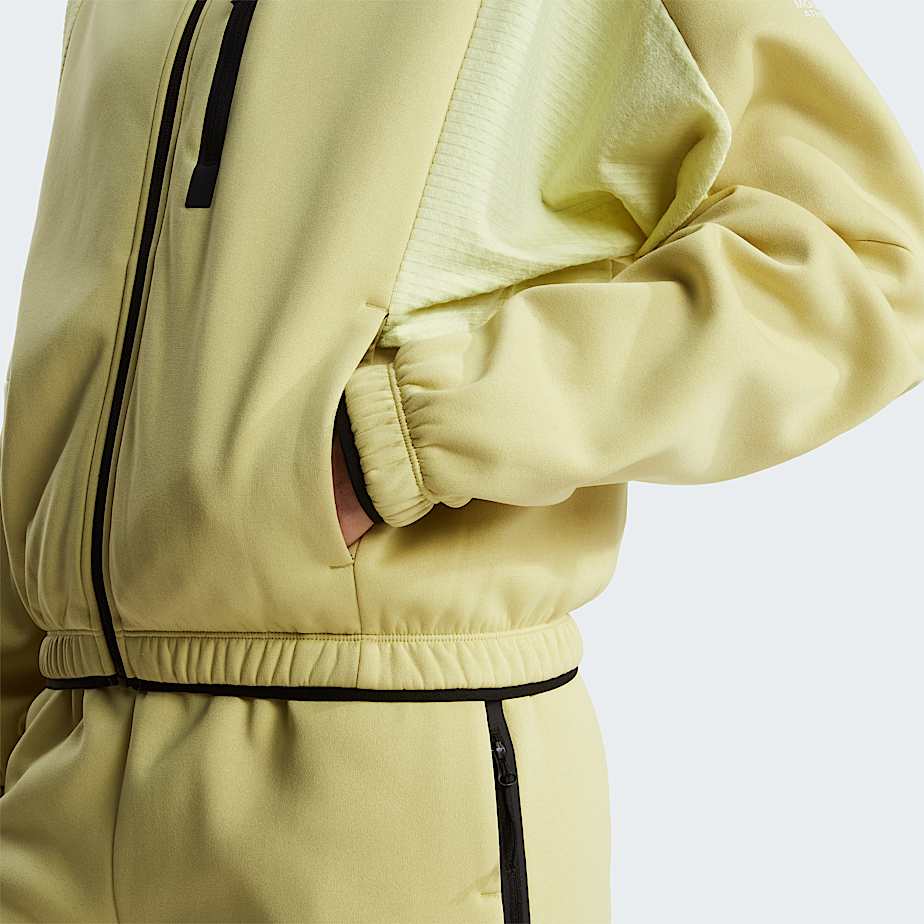 Mountain Athleticsfleece met capuchon en volledige rits voor dames TNF Pear ALT6