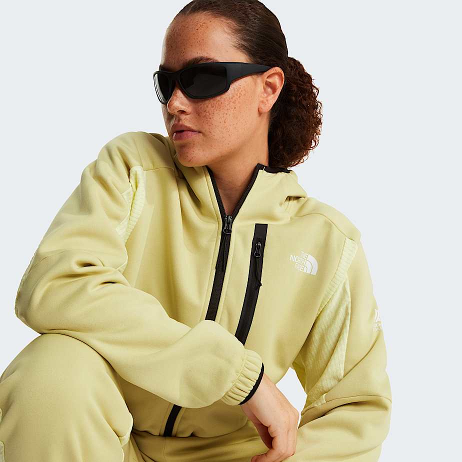 Mountain Athleticsfleece met capuchon en volledige rits voor dames TNF Pear ALT7