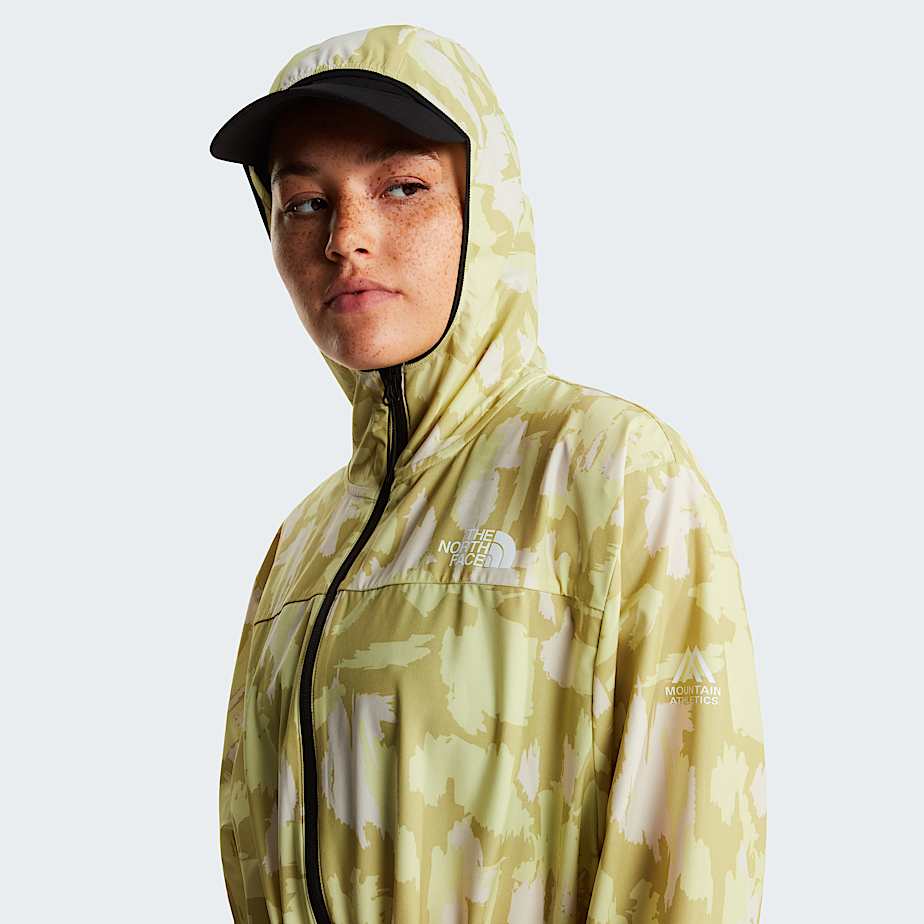 Mountain Athleticswindjas met capuchon en print voor dames TNF ALT5