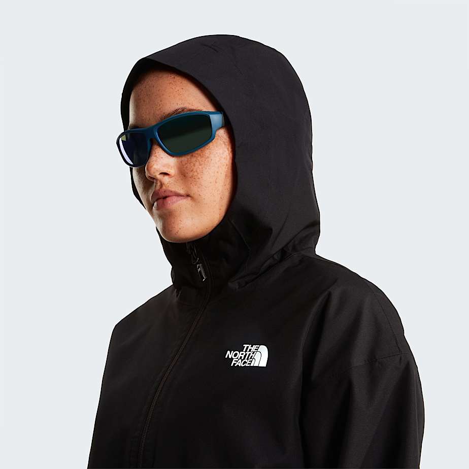 Womens Quest DryVent Cropped Jacket TNF TNF Black ALT5