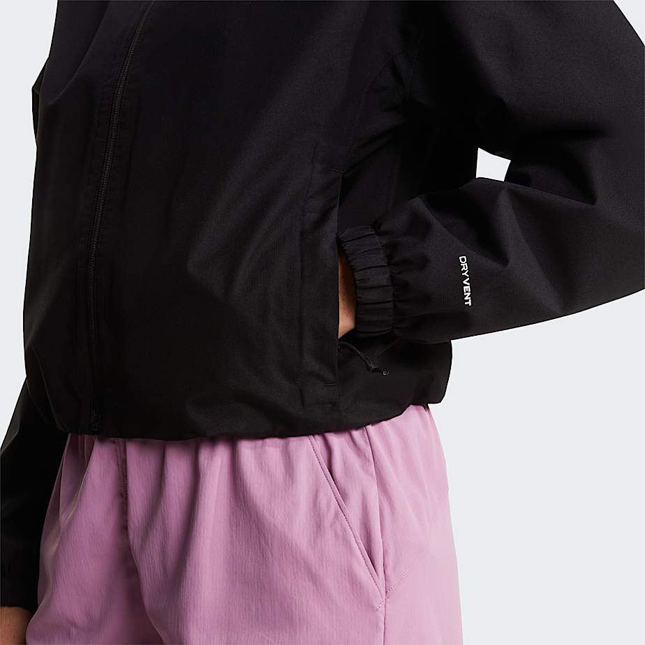 Womens Quest DryVent Cropped Jacket TNF TNF Black ALT7