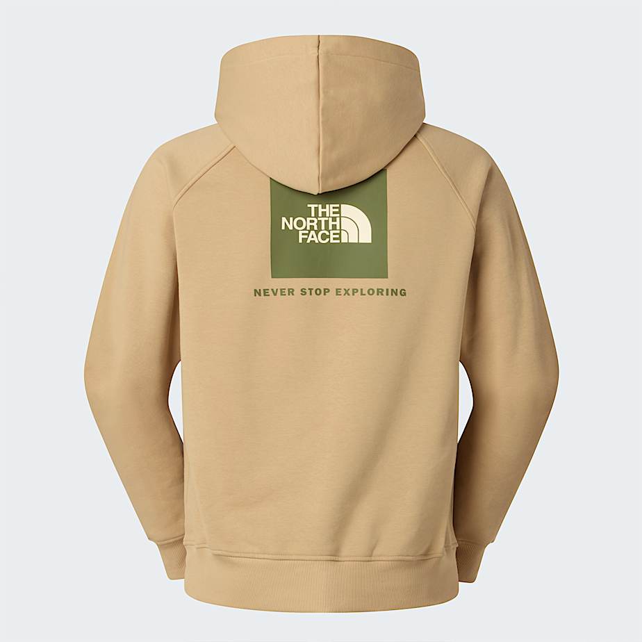 Mens Raglan NSE Box Hoodie TNF Khaki Stone ALT21