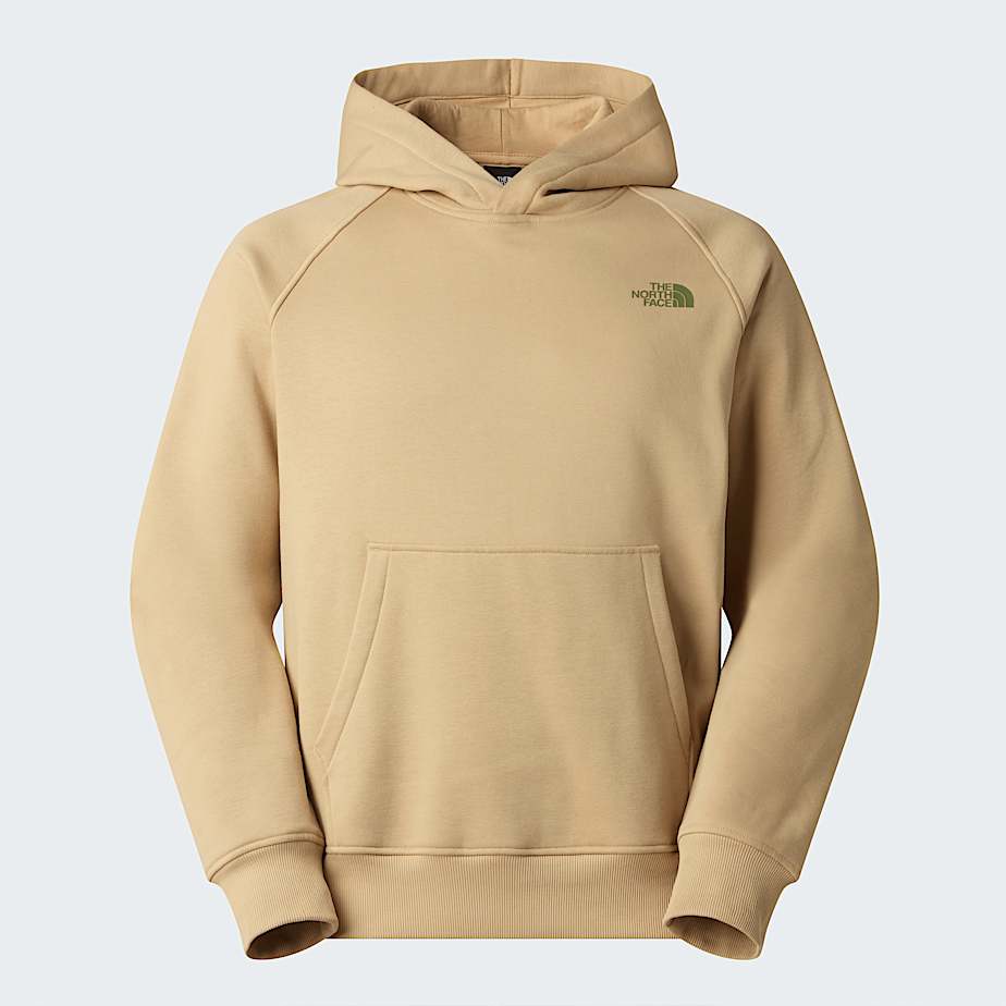 Mens Raglan NSE Box Hoodie TNF Khaki Stone ALT20