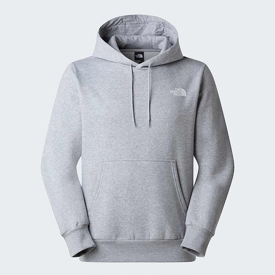 Simple Domehoodie voor heren TNF TNF Light Grey Heather ALT20