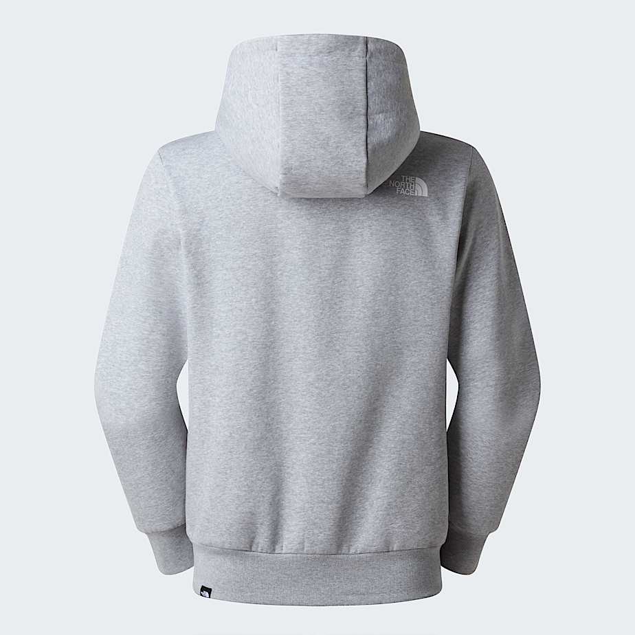 Simple Domehoodie voor heren TNF TNF Light Grey Heather ALT21