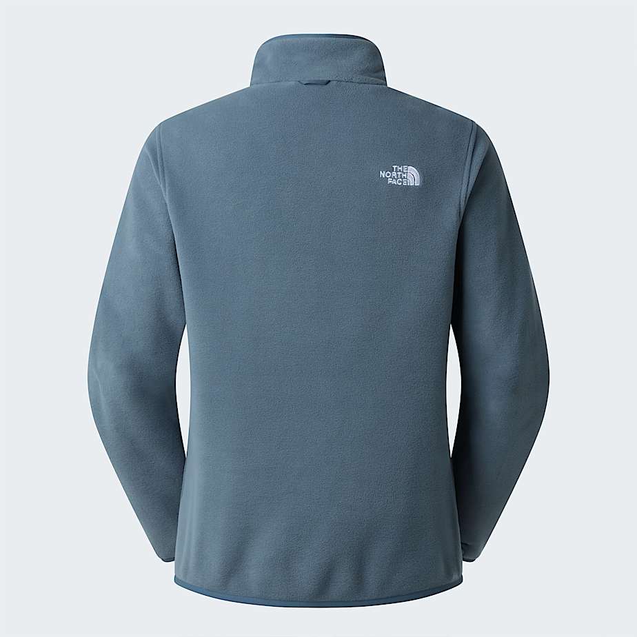 Glacier Fleece mit durchgehendem RV fr Damen TNF Granite Grey ALT21