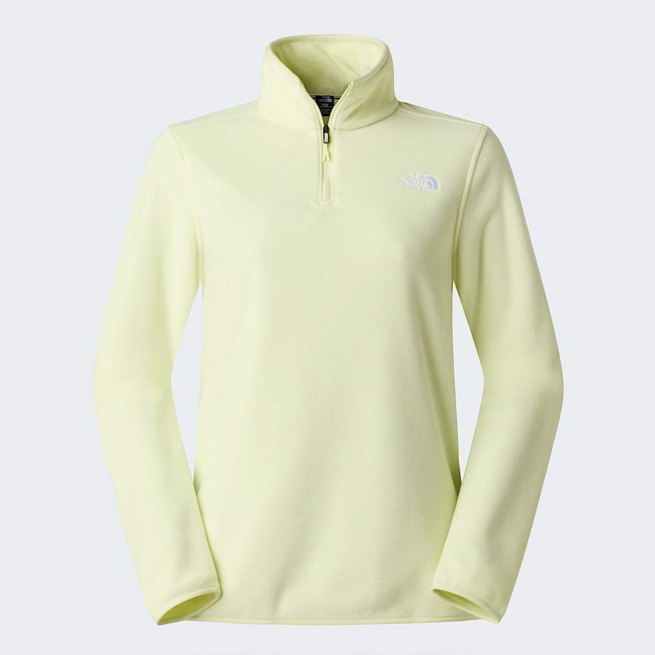 Womens Glacier 14 Zip Fleece TNF Lemon Mist ALT20