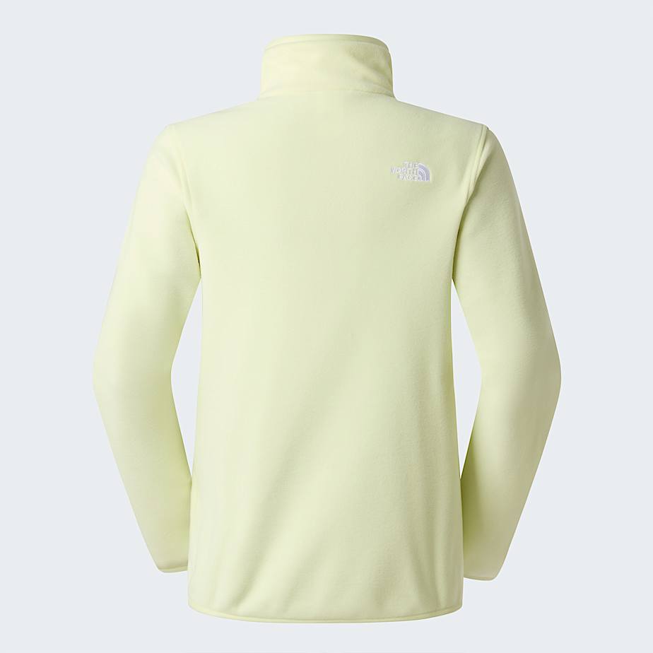 Womens Glacier 14 Zip Fleece TNF Lemon Mist ALT21