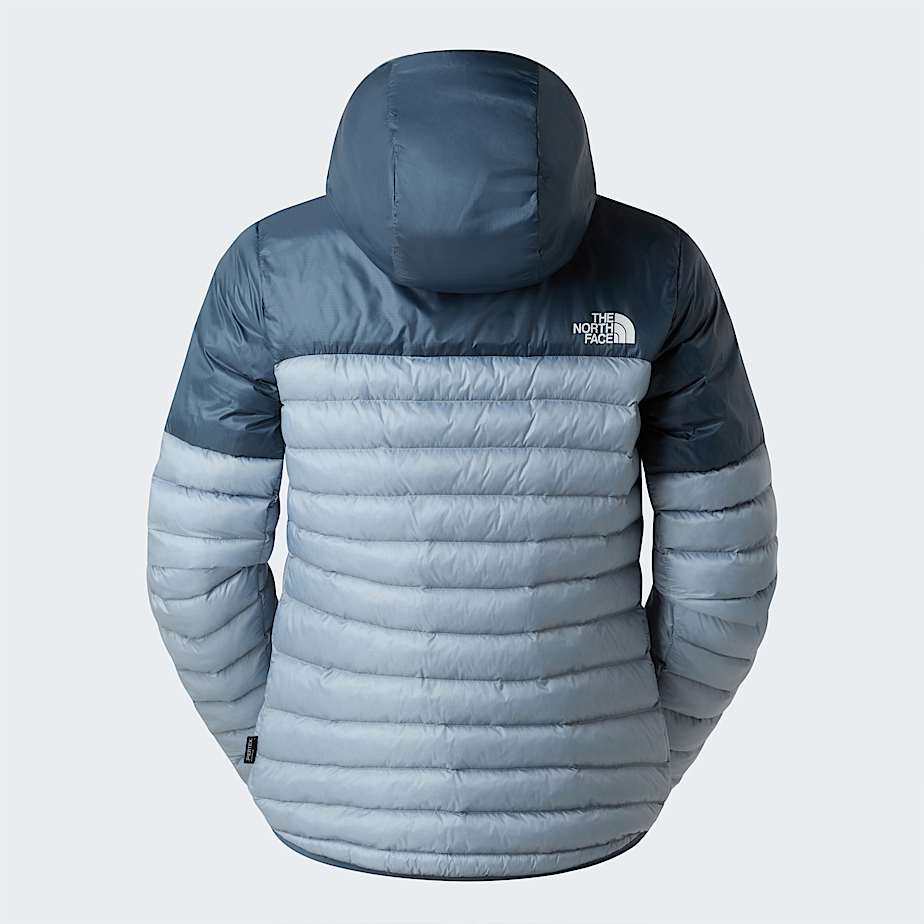 Giacca con cappuccio Terra Peak da donna TNF Frost GreyGranite Grey ALT21