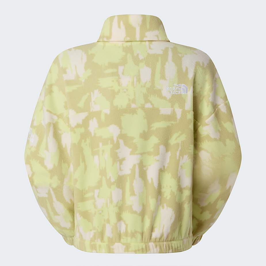 Pile Mountain Athletics con mezza cerniera e stampa da donna TNF ALT21