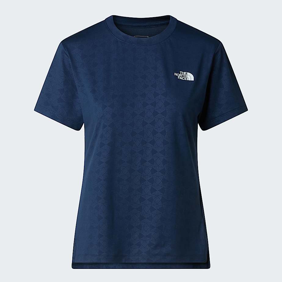Flex Geo Embossed Regular TShirt W TNF ALT20