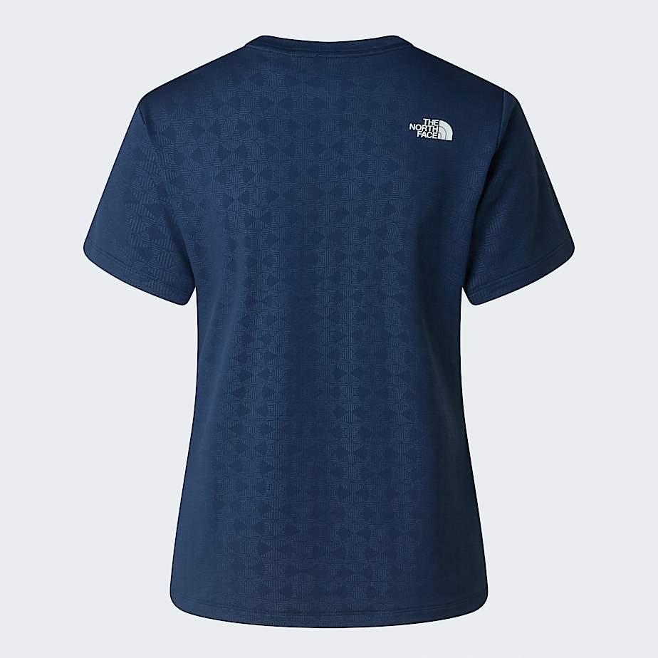 Flex Geo Embossed Regular TShirt W TNF ALT21