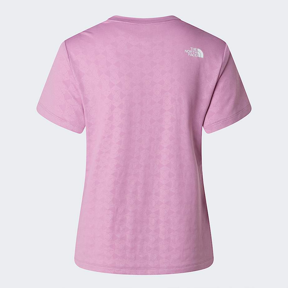 Womens Flex Geo Embossed Regular TShirt TNF Hushed Lavender ALT21