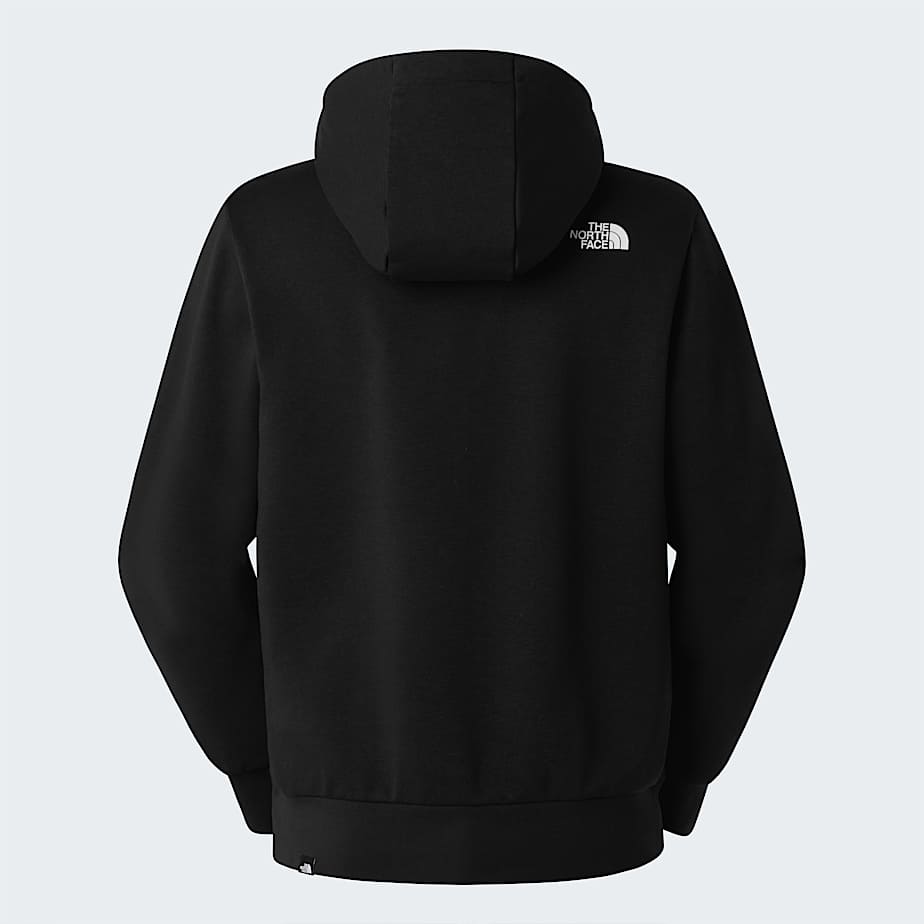 Mens Simple Dome Light Regular Hoodie TNF TNF Black ALT21