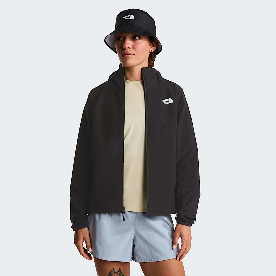 Hybrid Tek Approach FullZip Hooded Jacket W TNF TNF Black ALT4