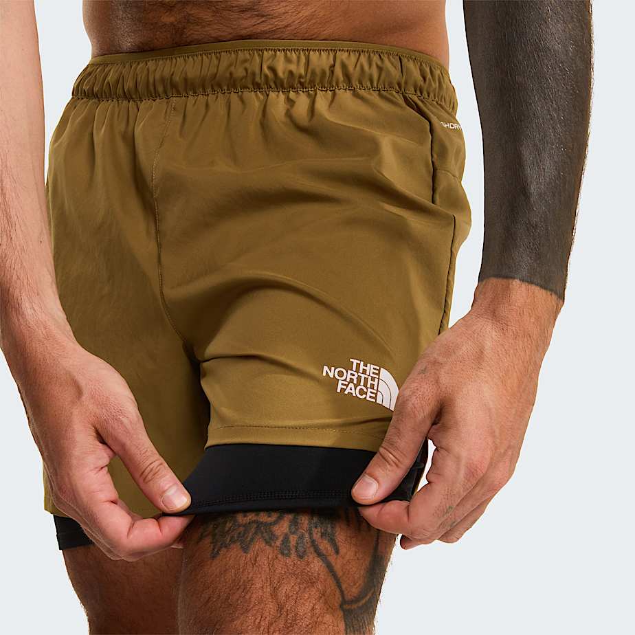 Mens Lightbright 2in1 5 Shorts TNF CedarTNF Black ALT5