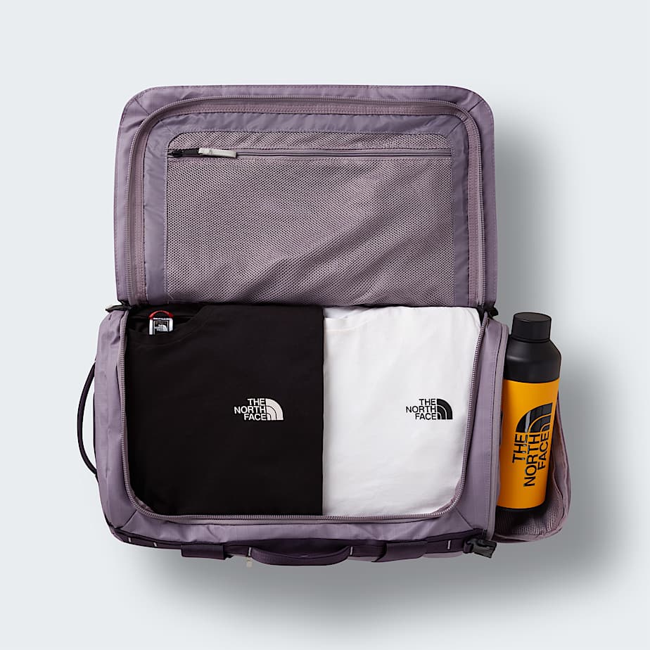 Base Camp Voyager Duffel 42L TNF Transcendent GreyEndless DuskHigh Rise Grey ALT2