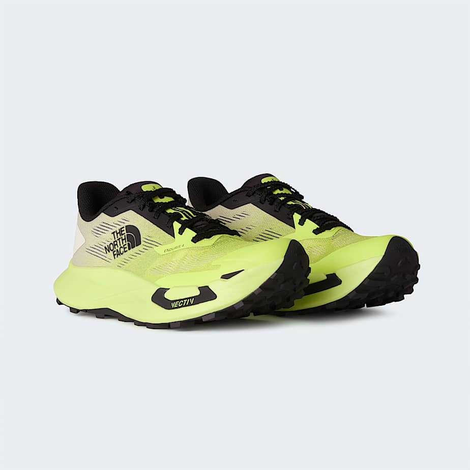 Mens VECTIV Enduris 4 Trail Running Shoes TNF Fizz LimeTNF Black ALT8