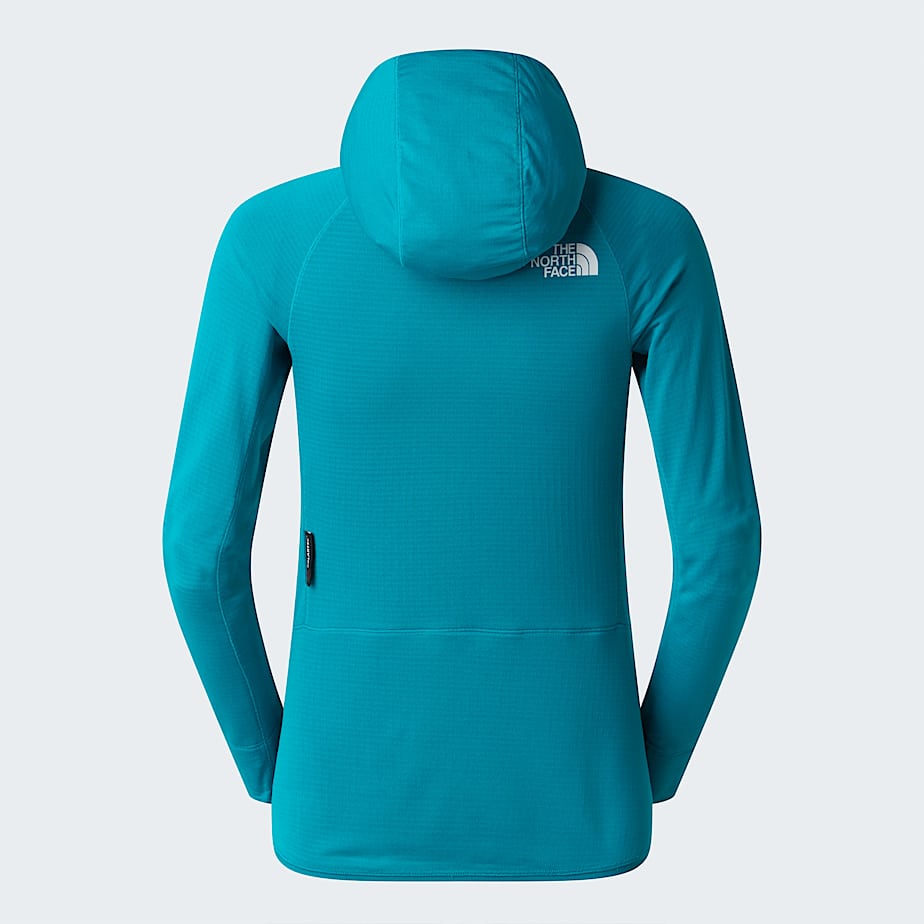 Giacca con cappuccio Bolt Polartec Power Grid da donna TNF Deep Teal ALT21