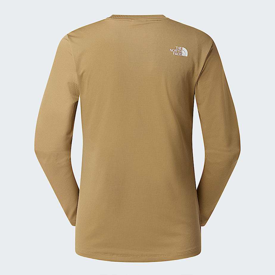 Womens Shadow LongSleeve TShirt TNF Kelp Tan ALT21