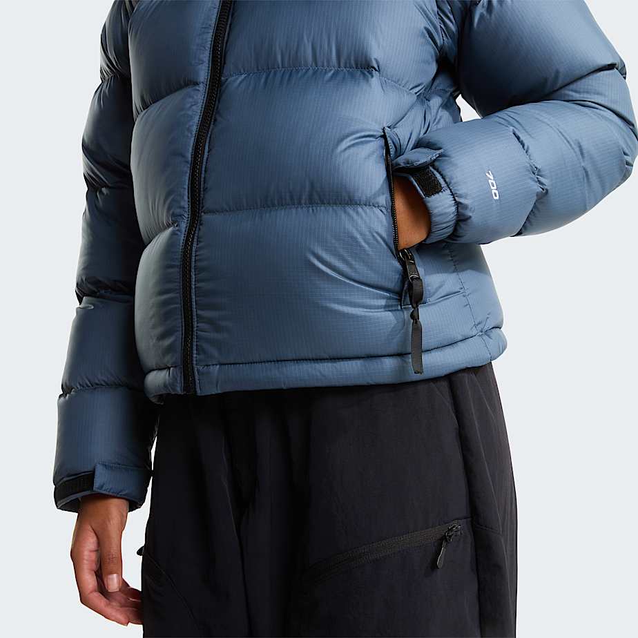 Womens 1996 Retro Nuptse Jacket TNF Granite Grey ALT6