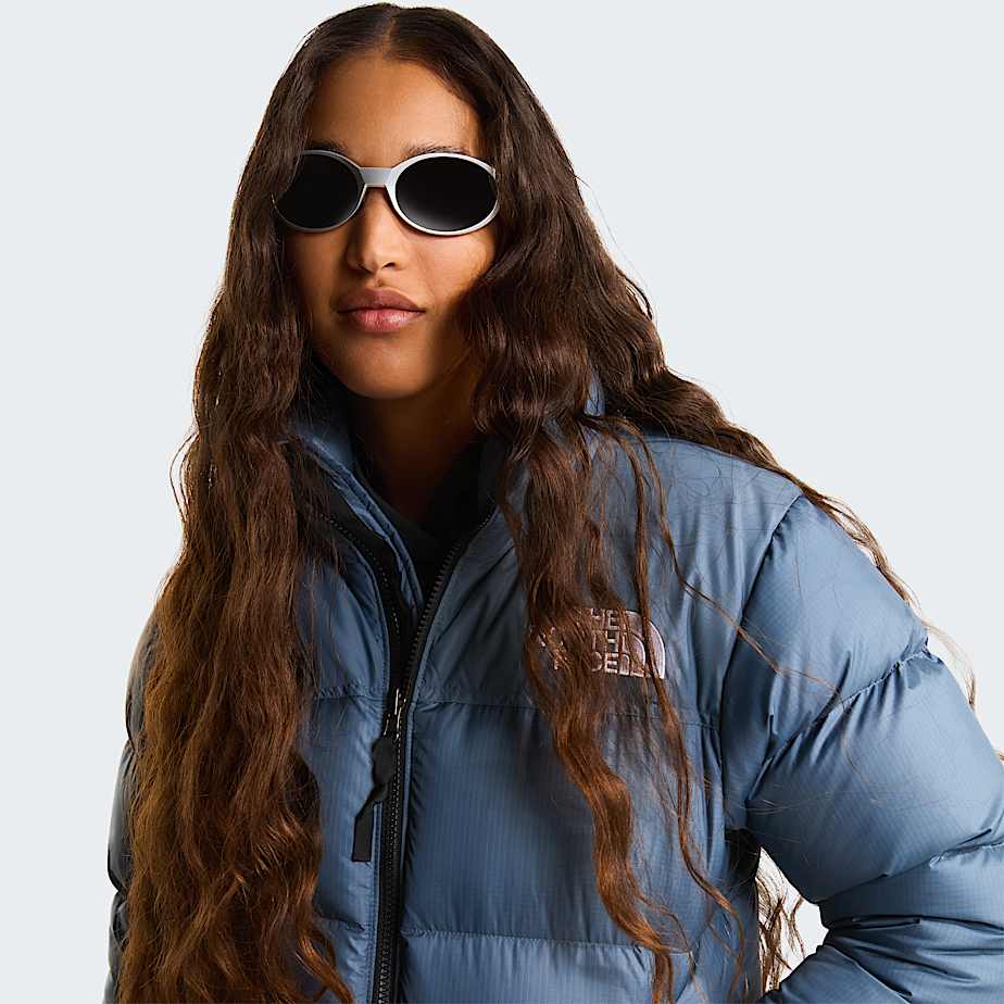 Womens 1996 Retro Nuptse Jacket TNF Granite Grey ALT11