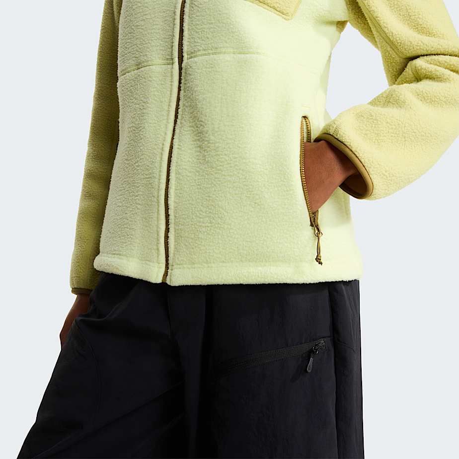 Veste en polaire zippe Yumiori pour femme TNF Lemon MistPearCedar ALT6