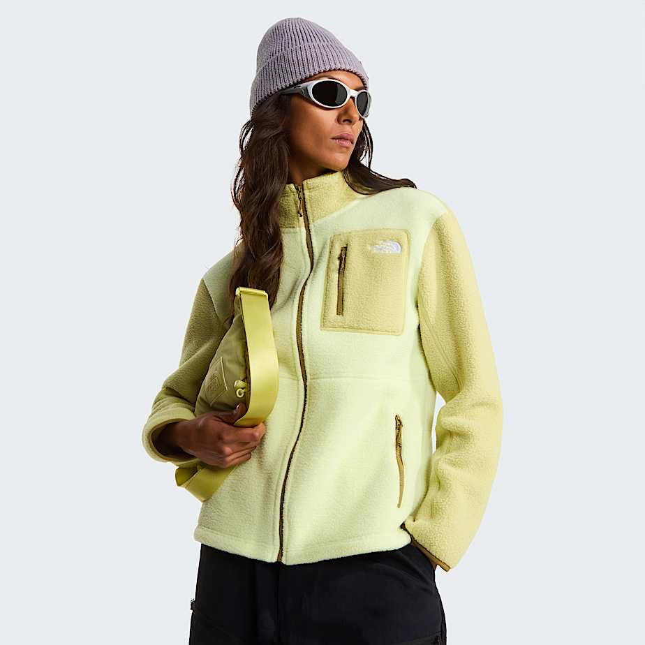Veste en polaire zippe Yumiori pour femme TNF Lemon MistPearCedar ALT7