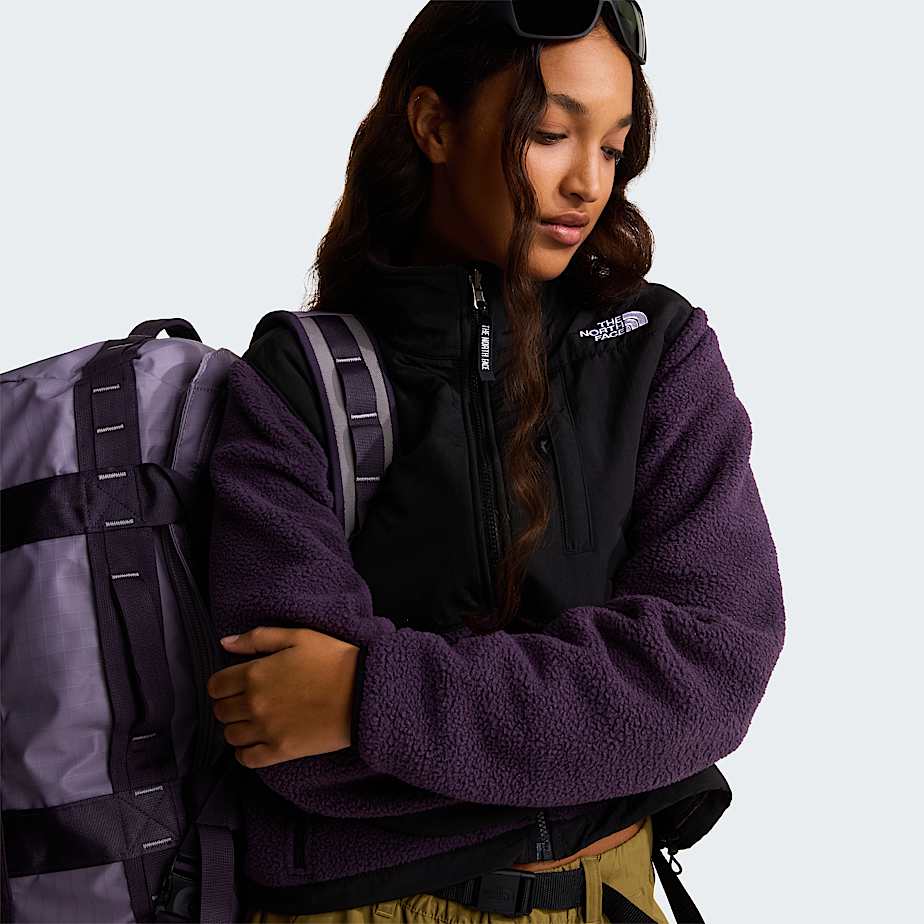 Womens Retro Denali Jacket TNF Endless Dusk TNF Black ALT11