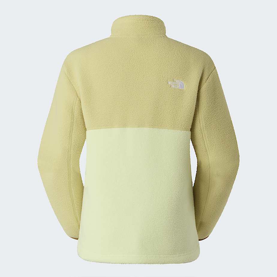 Veste en polaire zippe Yumiori pour femme TNF Lemon MistPearCedar ALT21