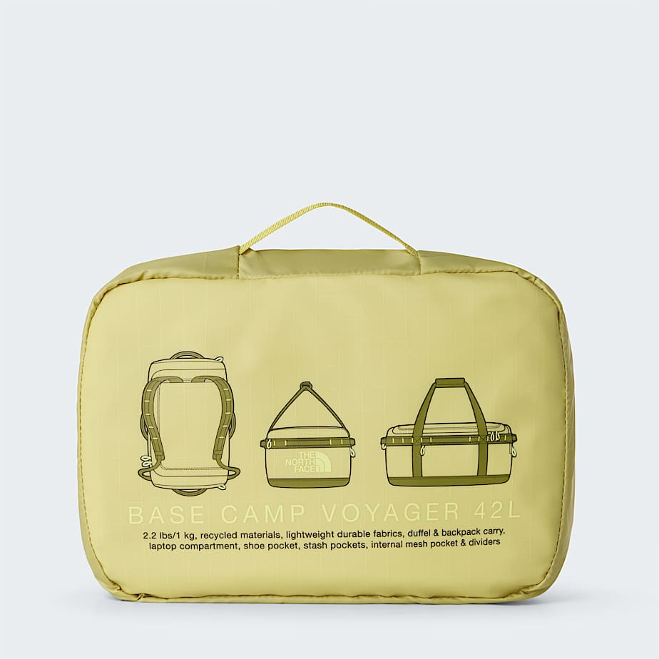 Base Camp Voyager Duffel 42L TNF PearCedarLemon Mist ALT5