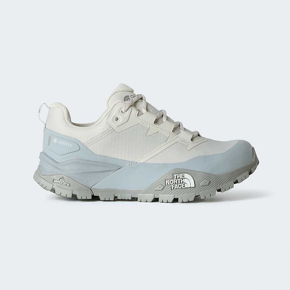 Womens Offtrail GORETEX Hiking Shoes TNF Glacier GrayFrost Grey HERO