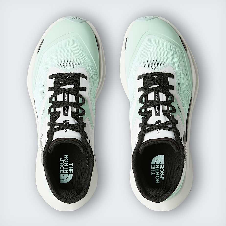 Womens VECTIV Infinite 3 Trail Running Shoes TNF White AshOpal Frost ALT1