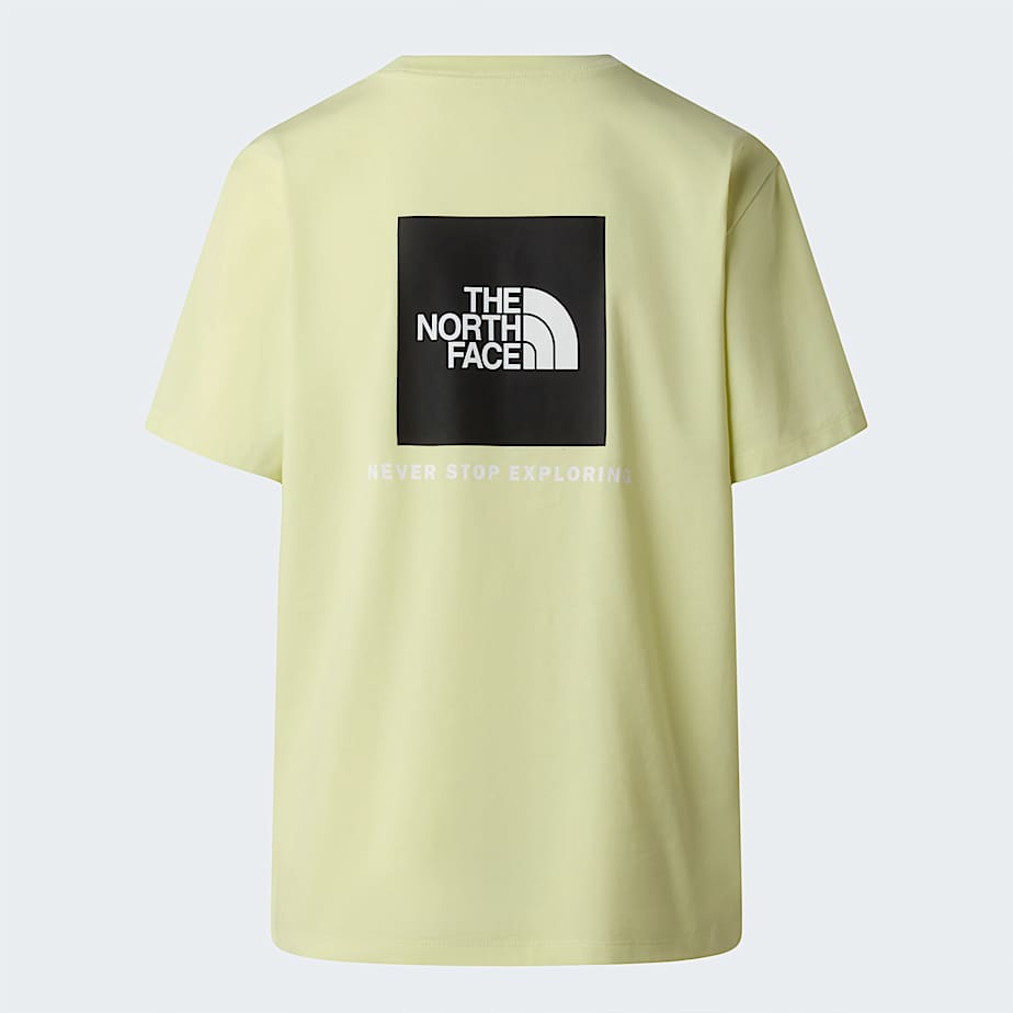 Womens Evolution NSE Box Relaxed TShirt TNF Lemon Mist ALT21