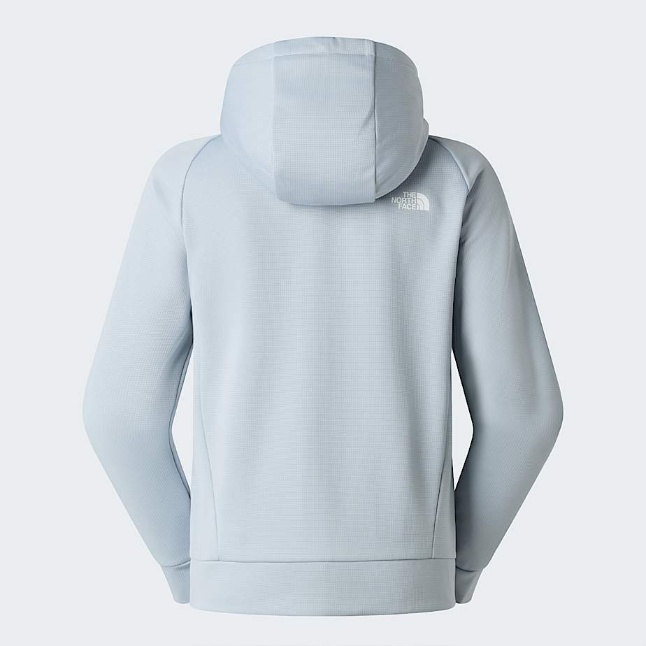 Reaxion 20jas met capuchon en volledige rits voor dames TNF Frost Grey Dark Heather ALT21