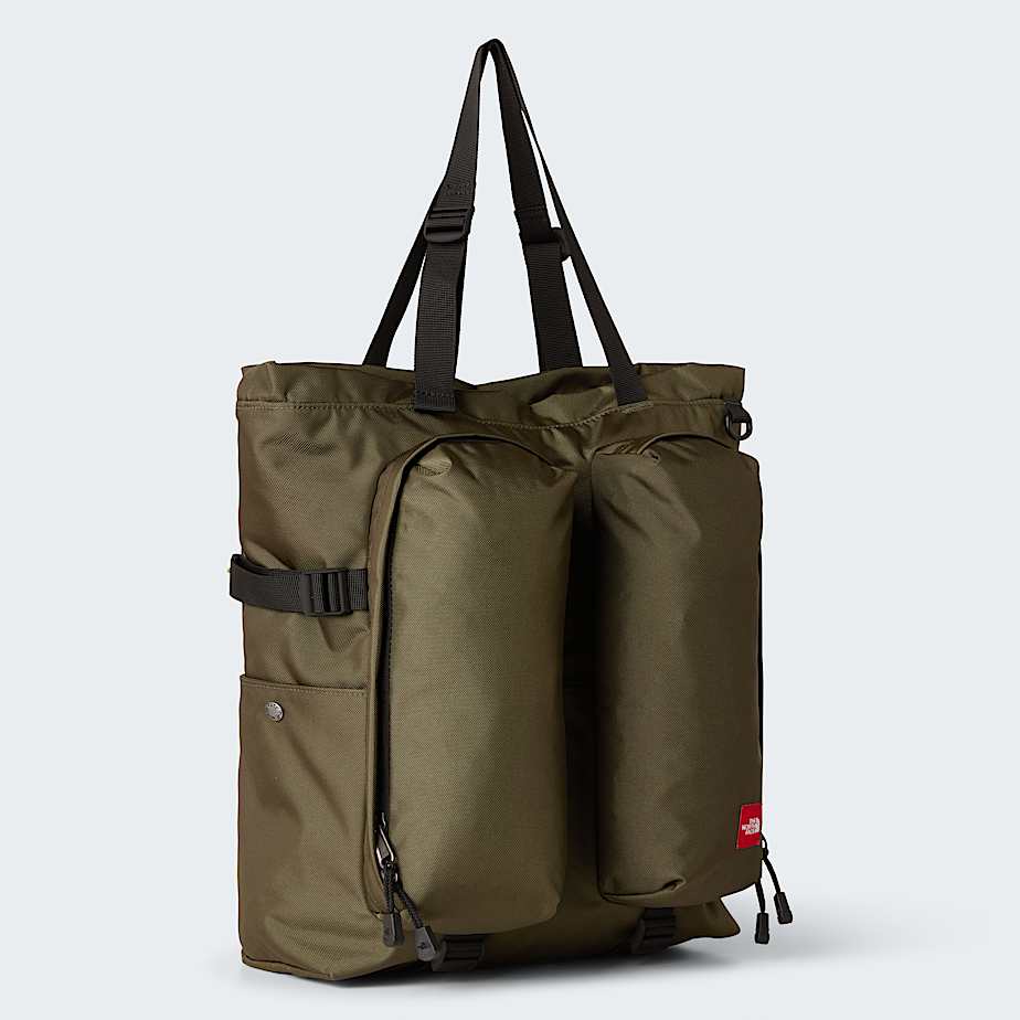Mala tote Red Box TNF New Taupe Green HERO