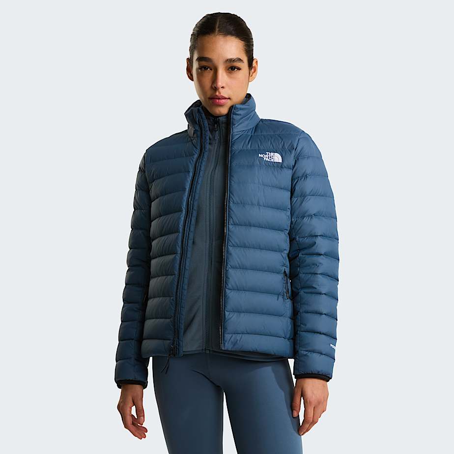 Womens Classic Down Jacket TNF Granite Grey ALT4