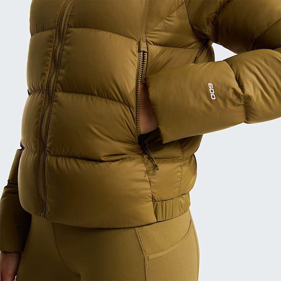 Womens Hyalite Down Hooded Jacket TNF Cedar ALT6