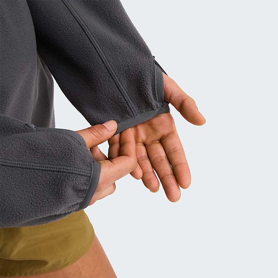 Oxarafleece met capuchon voor dames TNF Anthracite Grey ALT6