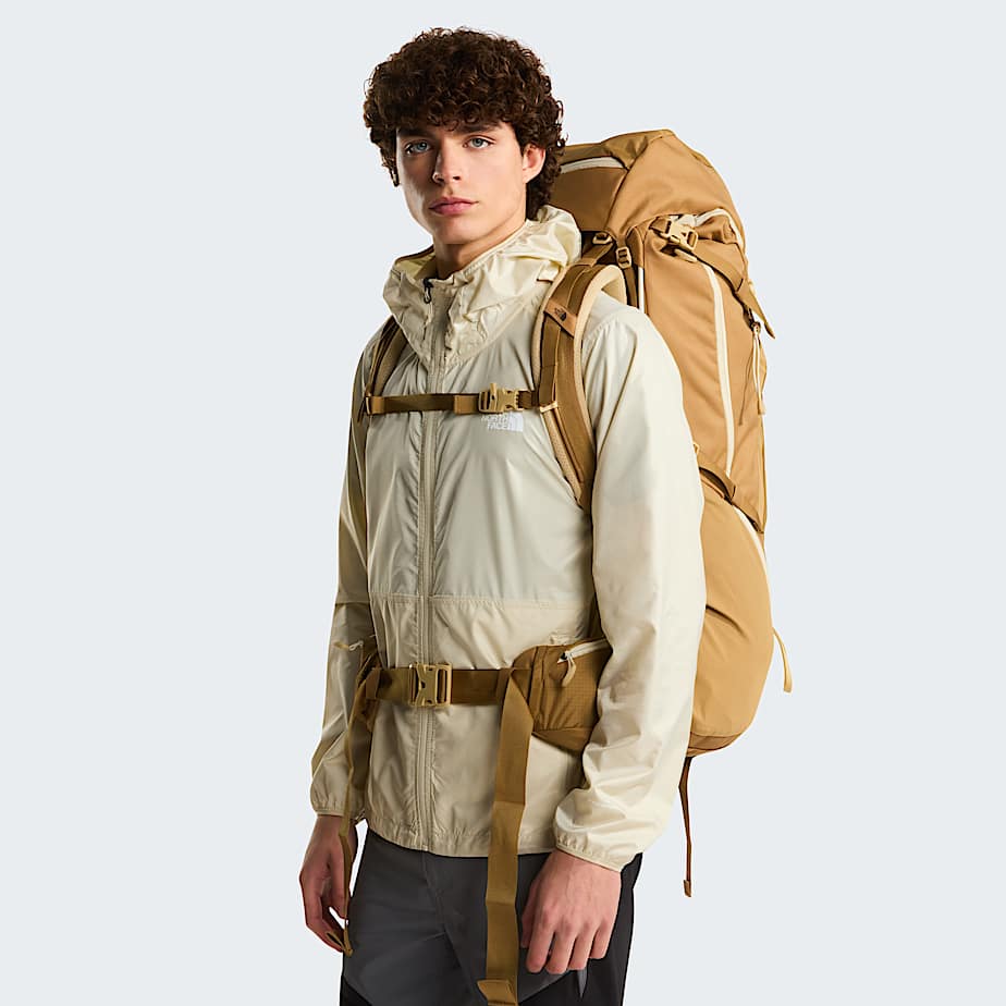 Terra 65LiterWanderrucksack TNF Utility BrownKhaki Stone ALT7
