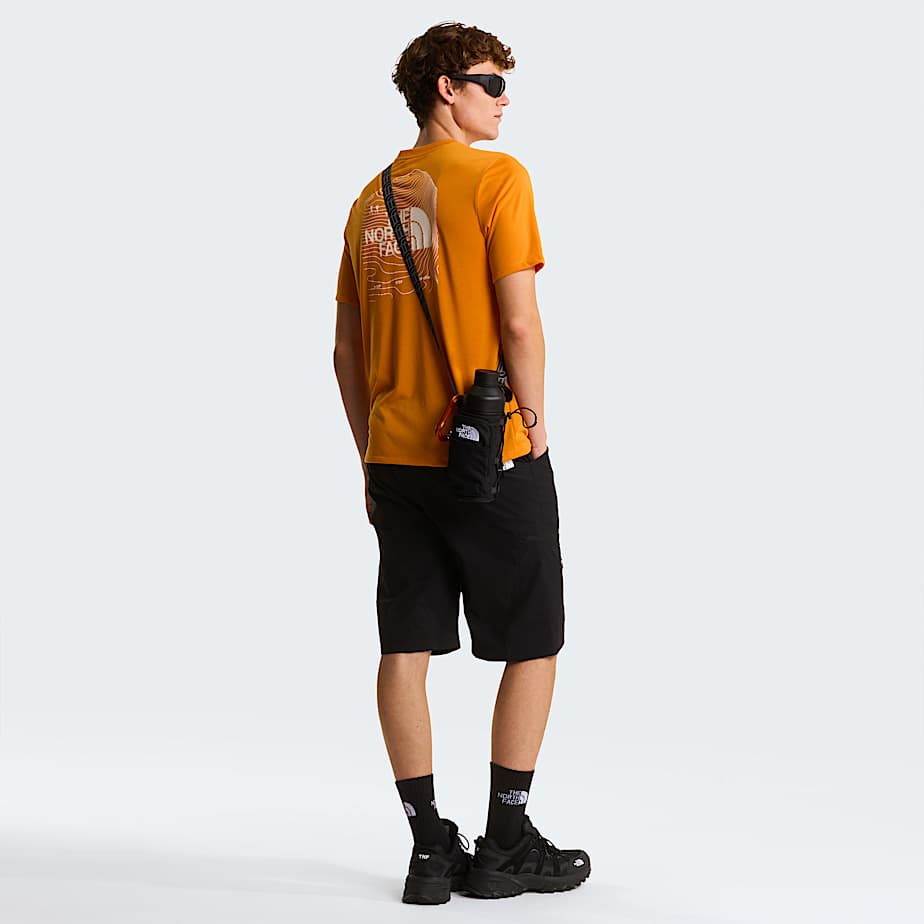 Mens Bitmap Logo Graphic TShirt TNF ALT2